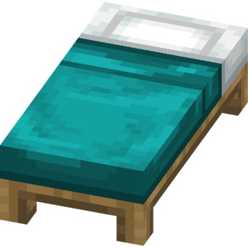 Cyan Bed