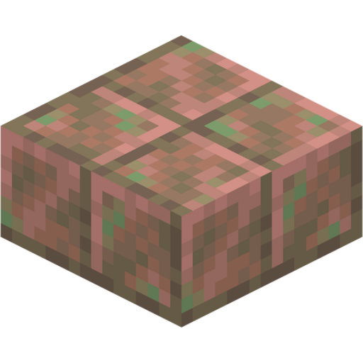 Exposed Cut Copper Slab