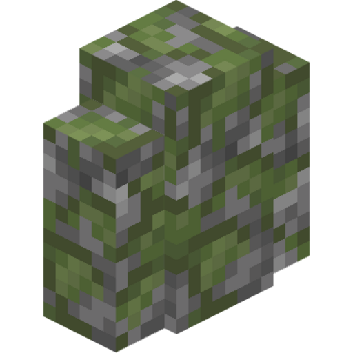 Mossy Cobblestone Wall