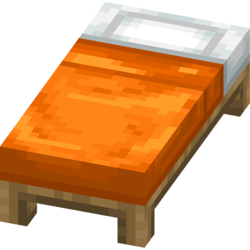 Orange Bed