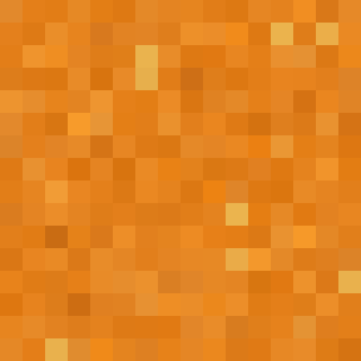 Orange Concrete Powder