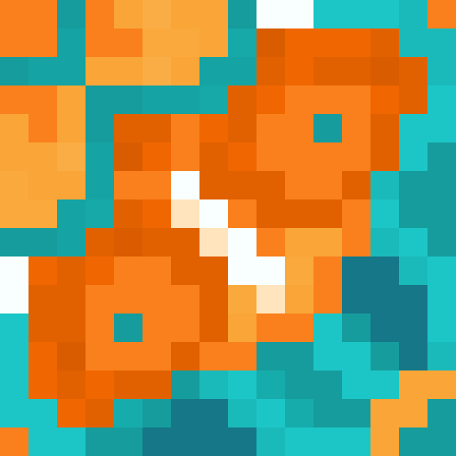 Orange Glazed Terracotta