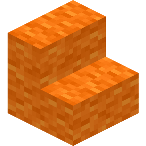 Orange Wool Stairs