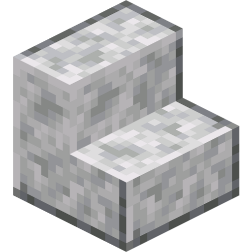Polished Diorite Stairs