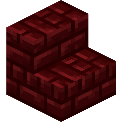 Red Nether Brick Stairs