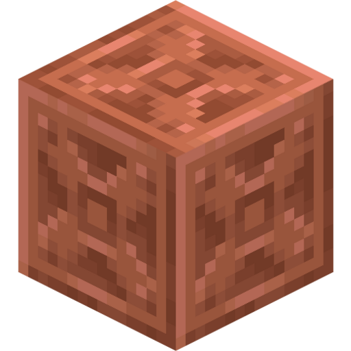 Waxed Chiseled Copper