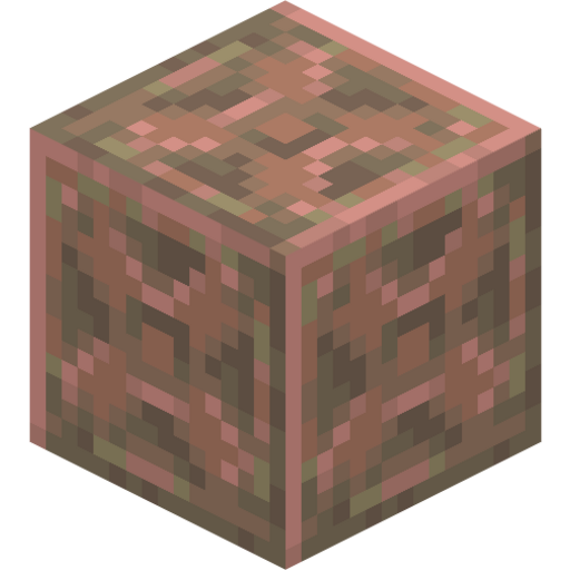 Waxed Exposed Chiseled Copper