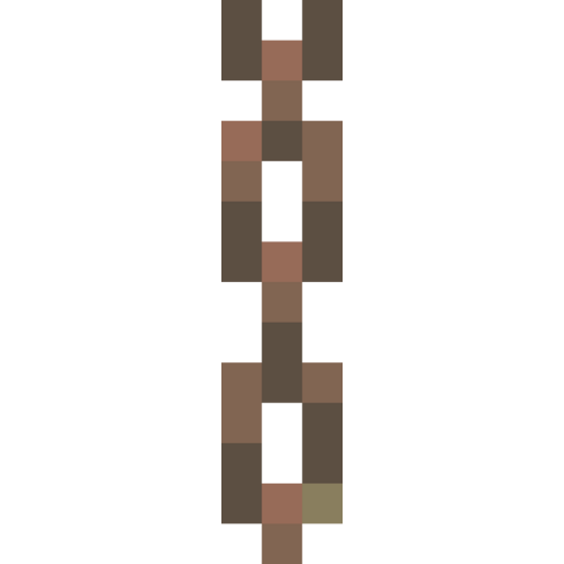 Waxed Exposed Copper Chain