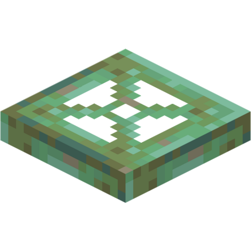 Waxed Weathered Copper Trapdoor