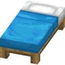 Light Blue Bed