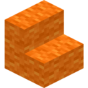 Orange Wool Stairs
